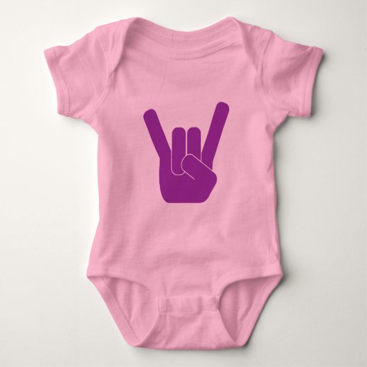 The Rock Sign Romper (Voorkant)