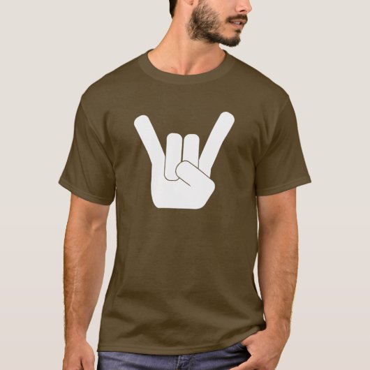 The Rock Sign T-shirt (Voorkant)