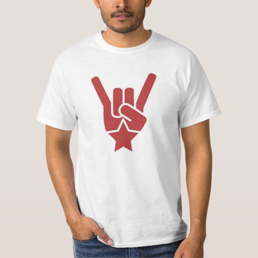 The Rock Sign T-shirt (Voorkant)
