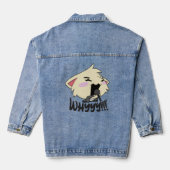 The Rock Star Cat - Whyyyyy Denim Jacket (Achterkant)