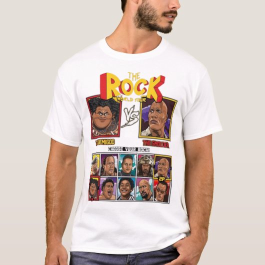 The Rock T-shirt (Voorkant)