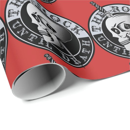 The Rock Until Death Cadeaupapier (Rol Hoek)