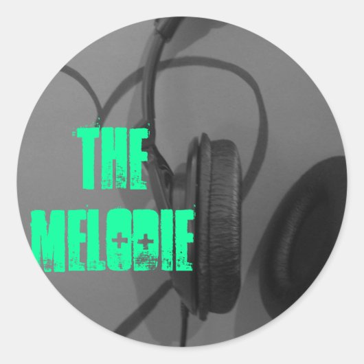 "The Rocker" Blad O' Stickers (Voorkant)