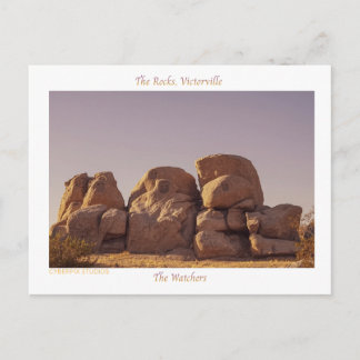 “The Rocks” Victorville Briefkaart