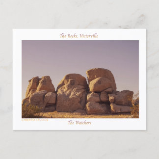 “The Rocks” Victorville Briefkaart