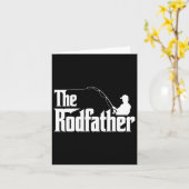 The Rodfather Funny Vist vader Humor Kaart (Gele Bloem)