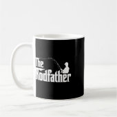The Rodfather Funny Vist vader Humor Koffiemok (Links)