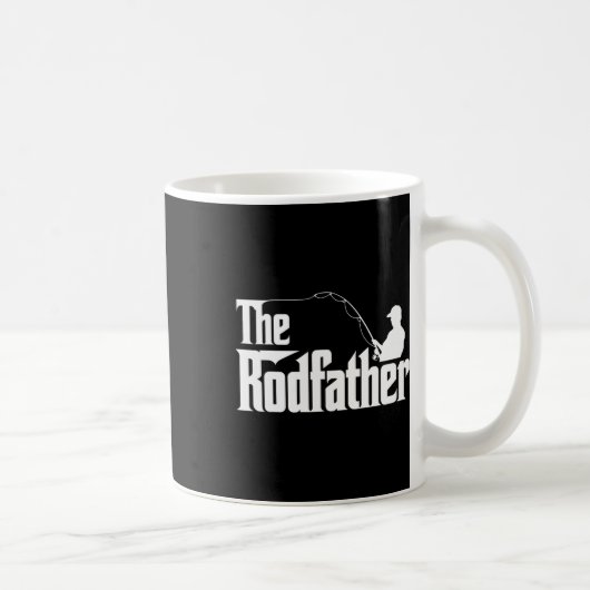 The Rodfather Funny Vist vader Humor Koffiemok (Rechts)