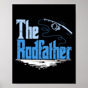 The Rodfather Grappige Visgrappen  Poster