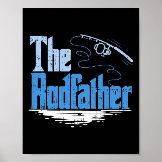 The Rodfather Grappige Visgrappen  Poster (Voorkant)
