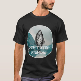 The Rodfather Grappige Visparodie Visser T-shirt