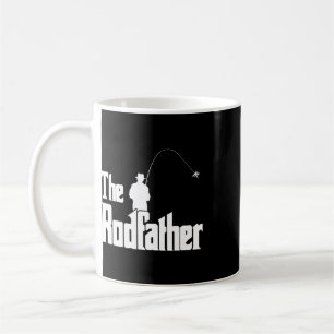 The Rodfather Grappige Visser T Shirt Zee Koffiemok