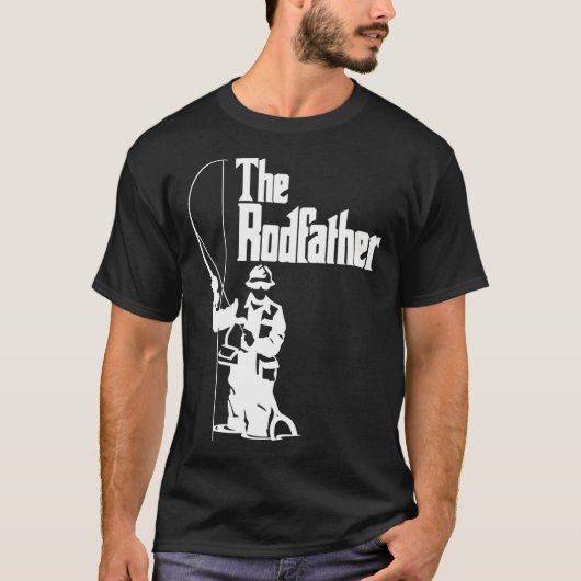 The Rodfather Vissen T-shirt (Voorkant)
