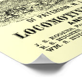 The Rogers Locomotive Works, Paterson, N.J.1870 Poster (Hoek)