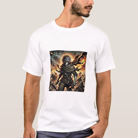 "The Rogue Guy" T-shirt – Epic Battle (Voorkant)