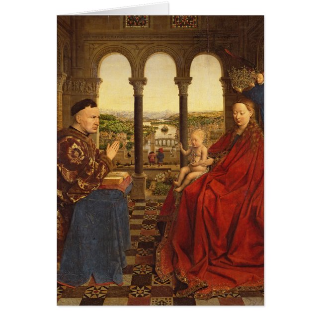 The Rolin Madonna, c.1435 (Voorkant)