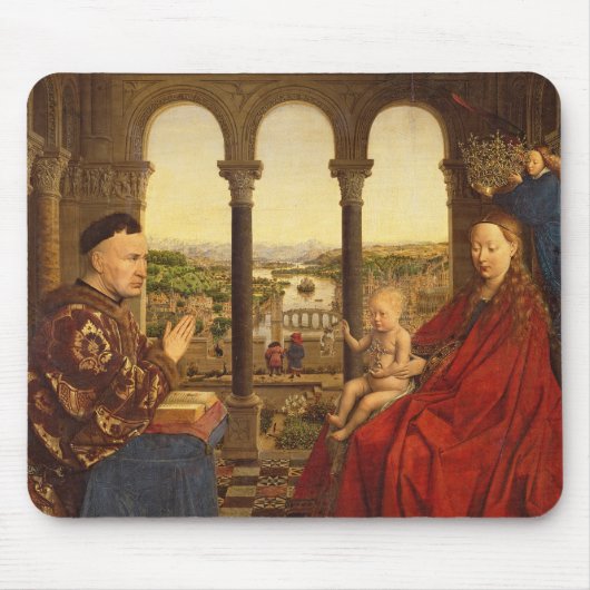 The Rolin Madonna, c.1435 Muismat (Voorkant)