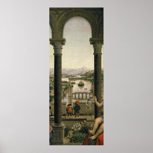 The Rolin Madonna, c.1435 Poster (Voorkant)