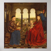The Rolin Madonna, c.1435 Poster (Voorkant)