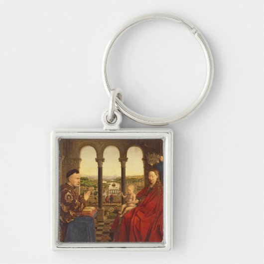 The Rolin Madonna, c.1435 Sleutelhanger (Voorkant)
