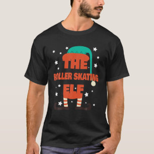 The Roller Skating Elf Kerstmis Pajama - Roller S T-shirt