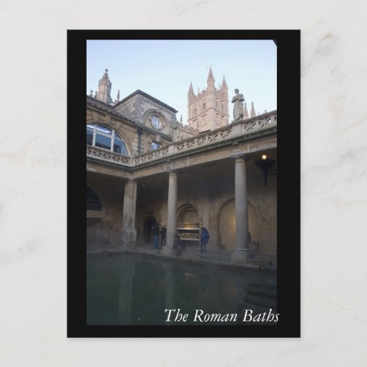 The Roman Baths, Bath, England Briefkaart (Voorkant)