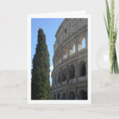 The Roman Colosseum, Rome, Italië Kaart (Voorkant)