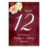 The Romance In Bloom Trouwcollectie Kaart (Voorkant)