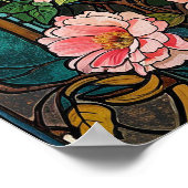 The Romantic Vine Art Nouveau Feminine Poster (Hoek)