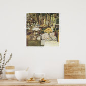 The Room of Flowers, 1894 Childe Hassam Poster (Keuken)