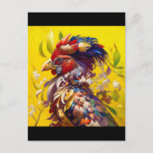 the rooster postkarte briefkaart (Voorkant)