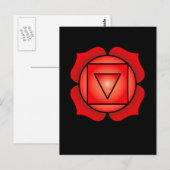 The Root Chakra Briefkaart (Voorkant / Achterkant)