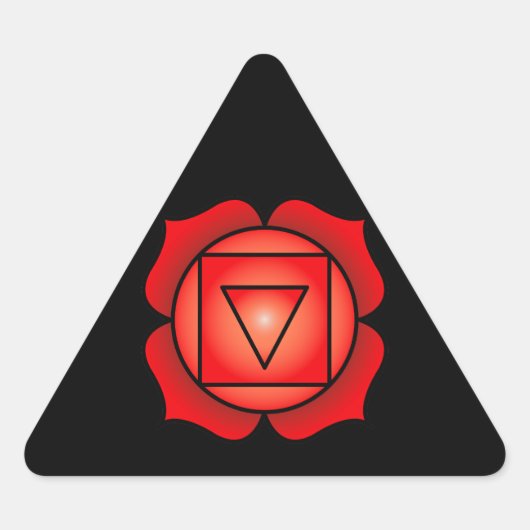 The Root Chakra Sticker (Voorkant)