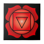 The Root Chakra Tegeltje (Voorkant)