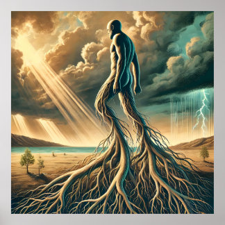 The Rooted Wanderer - Een connectie voorbij de tij Poster