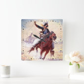 The Roping 1914 Range Cowboy William R Leigh Vierkante Klok (Huis)