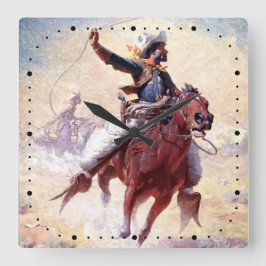 The Roping 1914 Range Cowboy William R Leigh Vierkante Klok