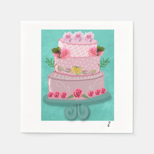The RosyCelebration Servet (Voorkant)