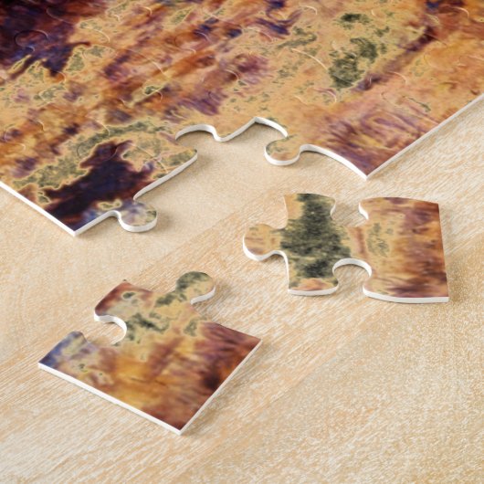 The Roundup', Charles M. Russell_Art van Amerika Legpuzzel (Zijkant)