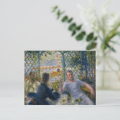 The Rower's Lunch van Pierre-Auguste Renoir Briefkaart (Staand voorkant)