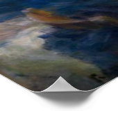 The Rower's Lunch van Pierre-Auguste Renoir Poster (Hoek)