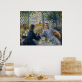 The Rower's Lunch van Pierre-Auguste Renoir Poster (Keuken)
