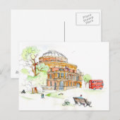 The Royal Albert Hall, Londen Briefkaart (Voorkant / Achterkant)