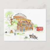 The Royal Albert Hall, Londen Briefkaart (Voorkant)