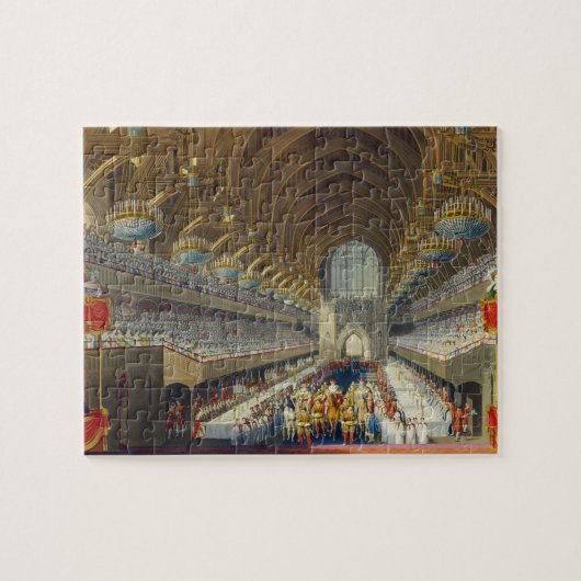 The Royal Banquet, First Course, van een albumcel Legpuzzel (Horizontaal)