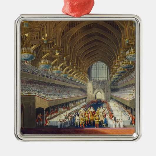 The Royal Banquet, First Course, van een albumcel Metalen Ornament (Voorkant)