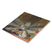 The Royal Banquet, First Course, van een albumcel Tegeltje (Zijkant)