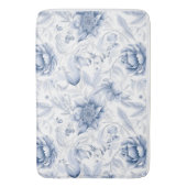 The Royal Blue Porcelain Floral Pattern Vol.1 Badmat (Voorkant Verticaal)