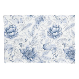 The Royal Blue Porcelain Floral Pattern Vol.1 Kussensloop