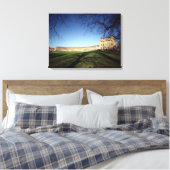 The Royal Crescent, 1767-75 Canvas Afdruk (Insitu (Slaapkamer))